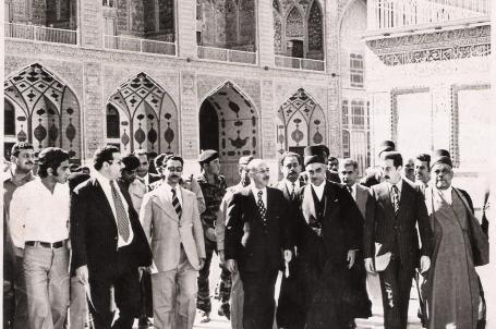 زيارة الرئيس العراقي عبدالسلام عارف للعتبة العلوية المقدسة 