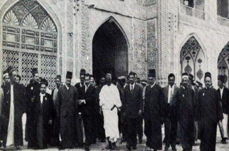 رئيس موريتانيا في زيارة الحرم العلوي