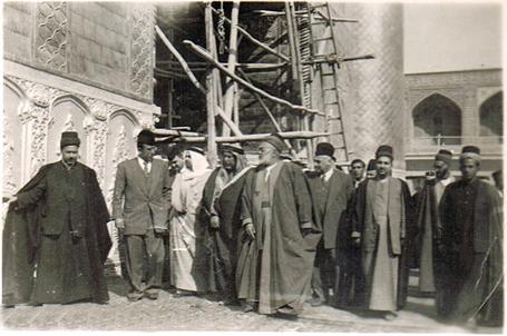 زيــارة أميــر دولـة الكويــت الشيخ عبدالله الصبـاح الى الروضة الحيدرية المطهرة