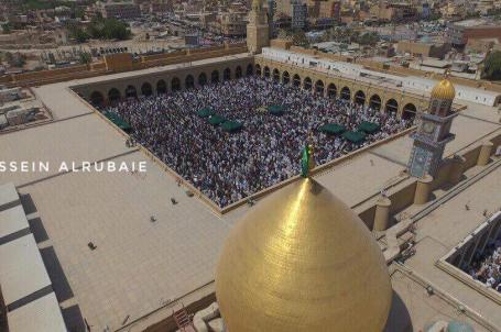 صلاة الجمعة - مسجد الكوفة 